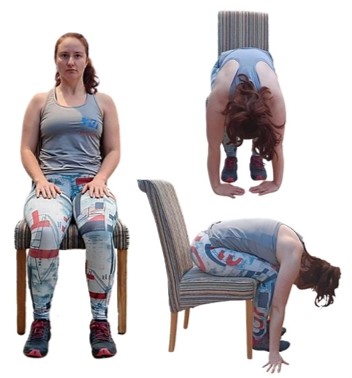 Chair Forward Bend – Uttanasana