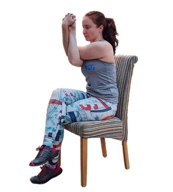 Chair Eagle – Garudasana